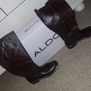 Aldo boots; CHERRIE color , leather